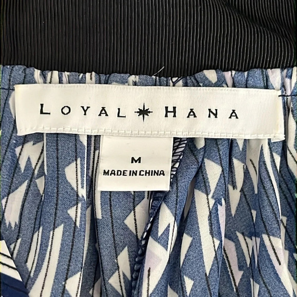 Loyal Hana Claudia Maternity/Nursing Dress in Nautical Navy - Size Medium - Picture 7 of 9